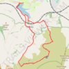 Combs Loop from Reservoir trail, distance, elevation, map, profile, GPS track
