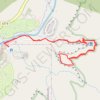 Watchman trail, distance, elevation, map, profile, GPS track