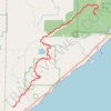 USA MN SHT - Crystal Creek Campsite to South Cross River Campsite trail, distance, elevation, map, profile, GPS track