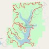 Lake Lurleen MTB Loop trail, distance, elevation, map, profile, GPS track