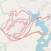 Statesville Trail Run trail, distance, elevation, map, profile, GPS track