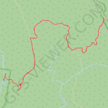 Cannabullen Falls trail, distance, elevation, map, profile, GPS track