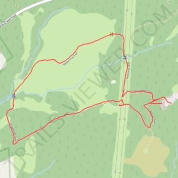 Serpentine Loop Trail trail, distance, elevation, map, profile, GPS track