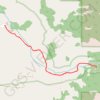 Dripping Springs Trail in Organ Mountain-Desert Peaks National Monument trail, distance, elevation, map, profile, GPS track