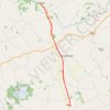 Wilkinstown to Nobber Boyne Valley to Lakelands County Greenway trail, distance, elevation, map, profile, GPS track