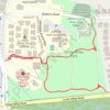 Walking paths in and around Lucas Valley Park in Lucas Valley trail, distance, elevation, map, profile, GPS track