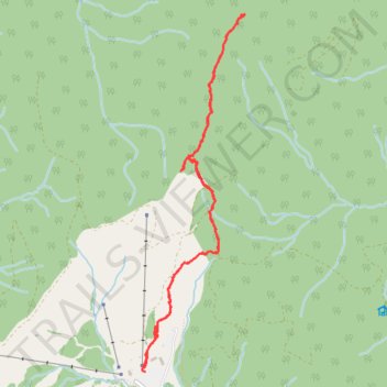 Mount Cartmell trail, distance, elevation, map, profile, GPS track