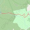 Station Cove Falls via Oconee Connector Trail in Sumter National Forest trail, distance, elevation, map, profile, GPS track