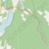 Siffleur Falls Trail trail, distance, elevation, map, profile, GPS track