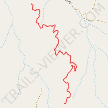 Limey Bean #23 trail, distance, elevation, map, profile, GPS track