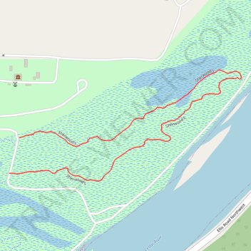 Sherwood's Loop Trail - Seminole Valley Park trail, distance, elevation, map, profile, GPS track