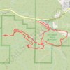 Afternoon Hike trail, distance, elevation, map, profile, GPS track
