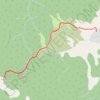 2021-02-21 17:38:06 trail, distance, elevation, map, profile, GPS track