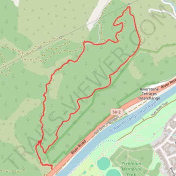 2023-07-13_14-57_Thu trail, distance, elevation, map, profile, GPS track