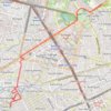 Tracked with OSMTracker for Android™ trail, distance, elevation, map, profile, GPS track