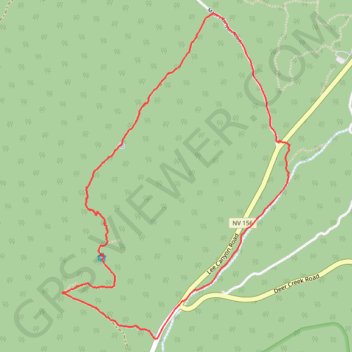 Sisters Ada and Edith Mine and Cabin loop trail, distance, elevation, map, profile, GPS track