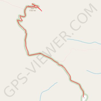 Hurricane Hill via Hurricane Ridge trail, distance, elevation, map, profile, GPS track
