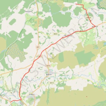 20260812110813 trail, distance, elevation, map, profile, GPS track