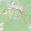 Sun Peaks Nordic Backcountry Ski Trails trail, distance, elevation, map, profile, GPS track