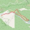 Ramona Falls Loop via Sandy River Trail, Pacific Crest Trail and Ramona Falls Trail trail, distance, elevation, map, profile, GPS track