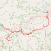 Franklin - Lee Creek - Rainbow Springs trail, distance, elevation, map, profile, GPS track