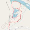 Horseshoe Lake Loop Trail in Denali National Park trail, distance, elevation, map, profile, GPS track