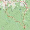 Sublime Point Trail from Wentworth Falls to Katoomba trail, distance, elevation, map, profile, GPS track