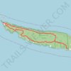 Cape Split Loop trail, distance, elevation, map, profile, GPS track
