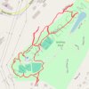 Gedney Park West trail, distance, elevation, map, profile, GPS track