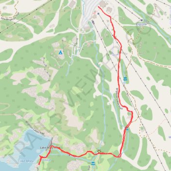 Lake Mary trail, distance, elevation, map, profile, GPS track