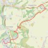 Kirklees Way from Gate Foot to Hepworth trail, distance, elevation, map, profile, GPS track