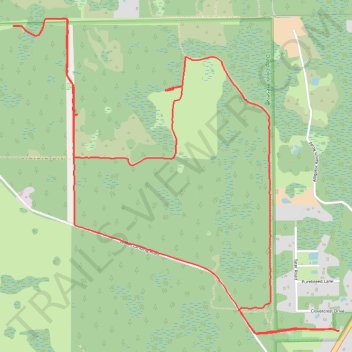Deep Creek Preserve trail, distance, elevation, map, profile, GPS track