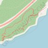 Woodland loop walk Balmacara trail, distance, elevation, map, profile, GPS track