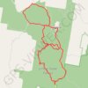 Jimna - Ponderosa - Peach Trees trail, distance, elevation, map, profile, GPS track