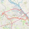 Long range bike trail, distance, elevation, map, profile, GPS track