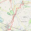 Croston Burscough Bridge via Rufford along Leeds and Liverpool Canal trail, distance, elevation, map, profile, GPS track