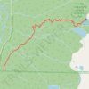 Hike up Emma Lake A800 Trail trail, distance, elevation, map, profile, GPS track
