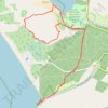 Walk - Sandbanks Provincial Park trail, distance, elevation, map, profile, GPS track