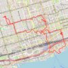 Toronto Loop trail, distance, elevation, map, profile, GPS track