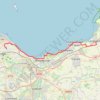 Ride from Longniddry to Edinburgh via Port Seton, Cockenzie, Prestonpans, Levenhall Links, Fisherrow, Joppa and Portobello trail, distance, elevation, map, profile, GPS track