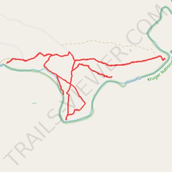 Makuya Nature Reserve trail, distance, elevation, map, profile, GPS track