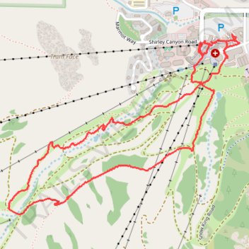 Thunder Mountain Trail and Western States Trail Loop in Tahoe National Forest trail, distance, elevation, map, profile, GPS track