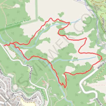 Meadows Canyon Trail - Wildcat Creek Trail trail, distance, elevation, map, profile, GPS track