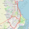 Hartlepool Bicycle trail, distance, elevation, map, profile, GPS track