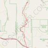 Goat Canyon Trestle trail, distance, elevation, map, profile, GPS track