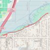 Norcobstream Trail trail, distance, elevation, map, profile, GPS track