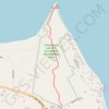 Tom's Point trail, distance, elevation, map, profile, GPS track