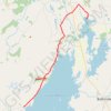 Lough Mask - Ballintober Abbey - Lough Carra trail, distance, elevation, map, profile, GPS track