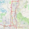 Bike Ride from Salt Lake City to Woods Cross via Jordan River Parkway trail, distance, elevation, map, profile, GPS track