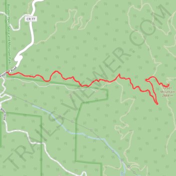 Green Mountain West Ridge Trail in Boulder Open Space and Mountain Parks trail, distance, elevation, map, profile, GPS track